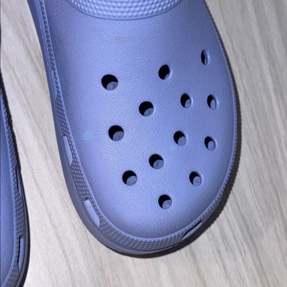 CROCS CUTIE CRUSH CLOG Violet Shoes Size Junior 5 - Picture 10 of 12